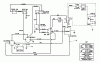 Toro 59147 - 38" Side Discharge Mower, for Model 59365 Tractor, 1987 (7000001-7999999) Ersatzteile ELECTRICAL DIAGRAM