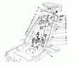 Toro 59147 - 38" Side Discharge Mower, for Model 59365 Tractor, 1987 (7000001-7999999) Ersatzteile STEERING WHEEL & DASH ASSEMBLY