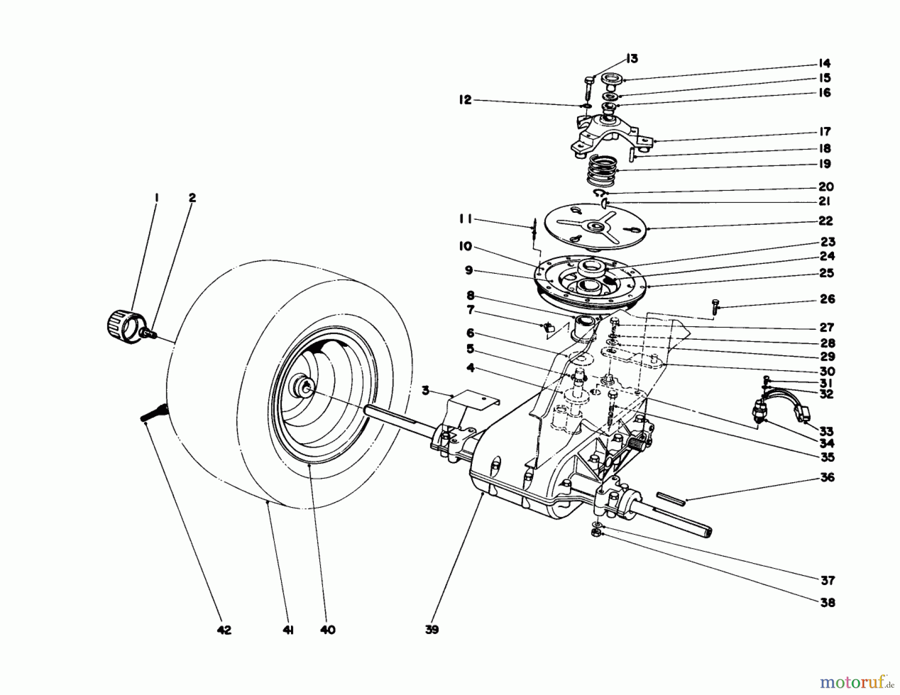 Toro Neu Mowers, Deck Assembly Only 59147 - Toro 38