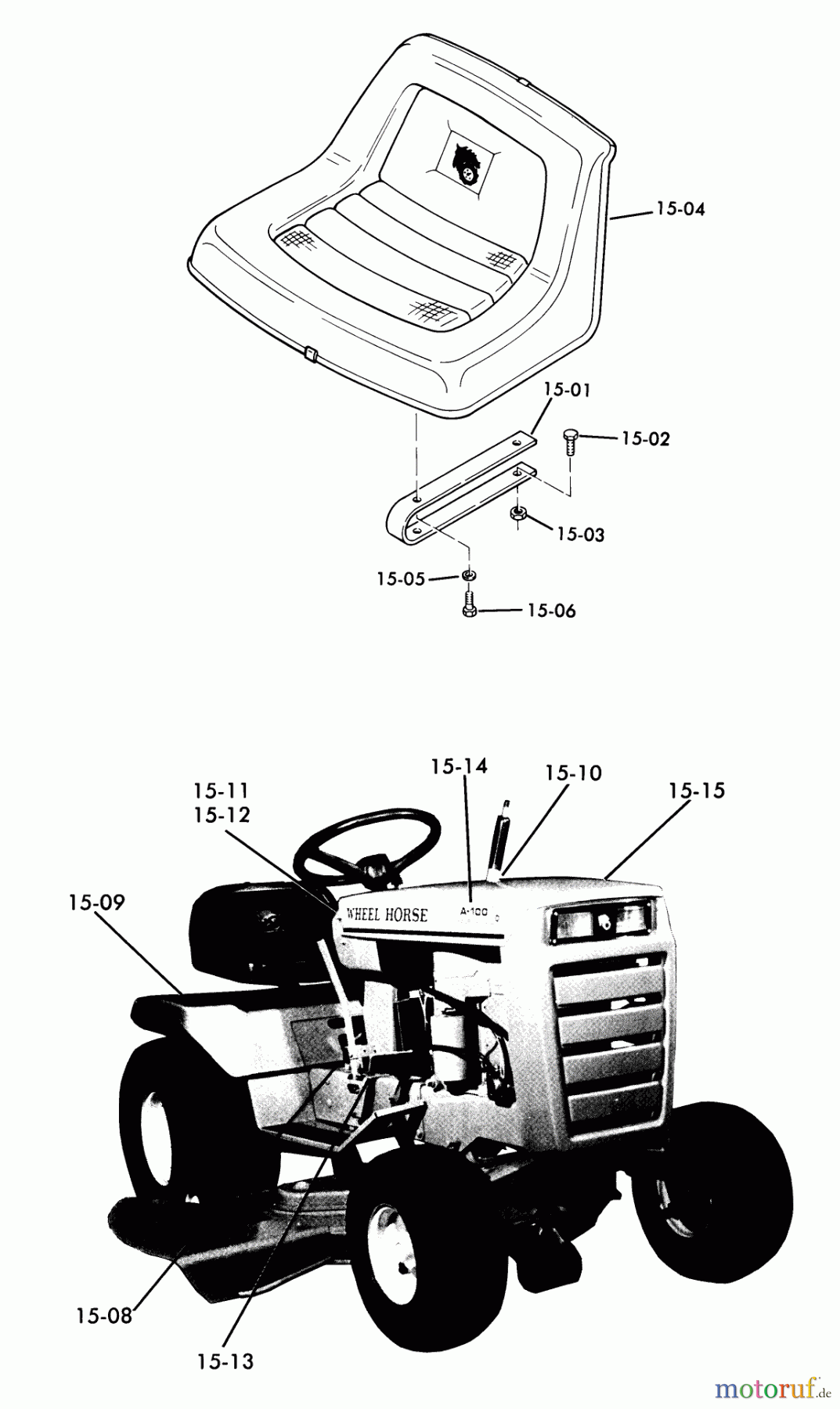 Toro Neu Mowers, Deck Assembly Only 65-36XS02 - Toro 36