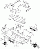 Toro 65-60XS02 - 60" Side Discharge Mower, 1977 Ersatzteile PARTS LIST FOR 60" MOWER FACTORY ORDER NUMBER 65-60XS02 #1