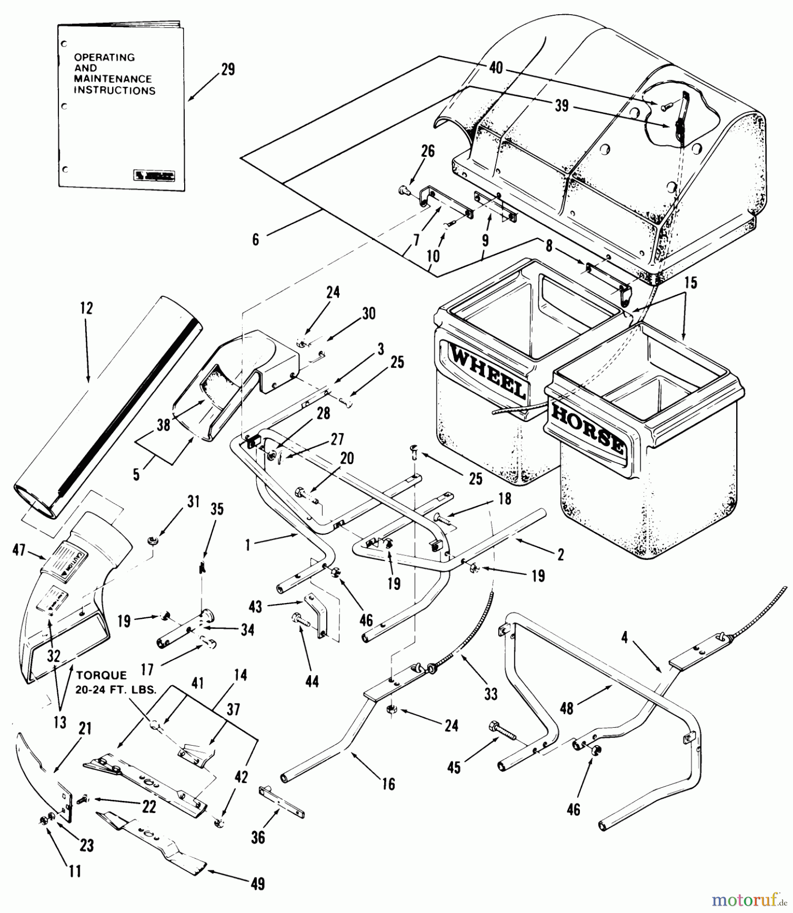 Toro Neu Accessories, Mower 07-06BA02 - Toro 32