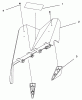 Toro 78218 - 38" Side Discharge Mower, 260 Series Yard Tractors, 1996 (6900001-6999999) Ersatzteile DEFLECTOR ASSEMBLY NO. 93-7695