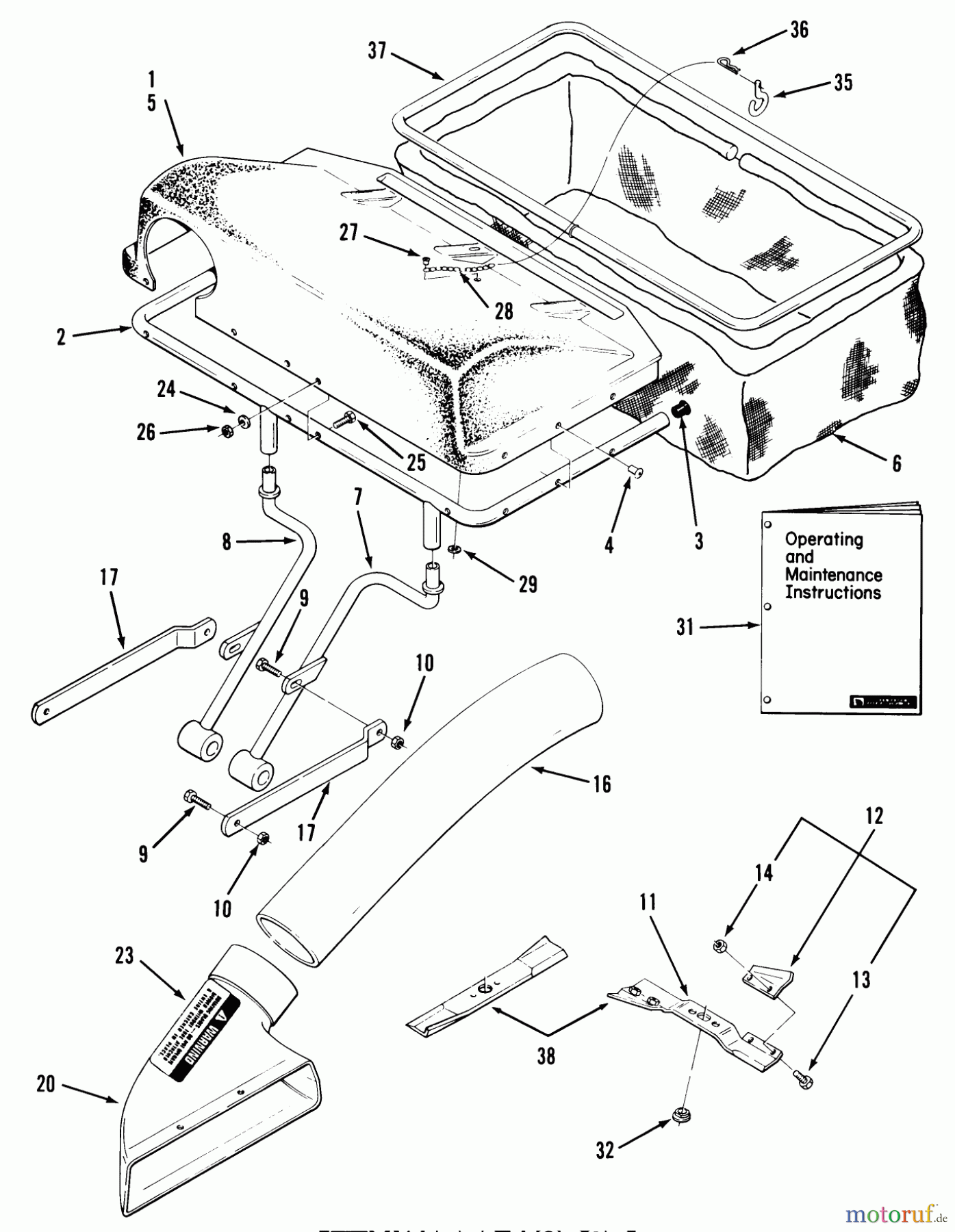 Toro Neu Accessories, Mower 37-06BA02 - Toro 30