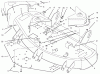 Toro 78231 - 42" Side Discharge Mower, 260 Series Yard Tractors, 1996 (6900001-6999999) Ersatzteile DECK ASSEMBLY