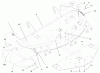 Toro 78231 - 42" Side Discharge Mower, 260 Series Lawn and Garden Tractors, 1999 (9900001-9999999) Ersatzteile COVER ASSEMBLY