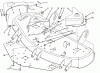 Toro 78231 - 42" Side Discharge Mower, 260 Series Yard Tractors, 1994 (4900001-4999999) Ersatzteile DECK ASSEMBLY