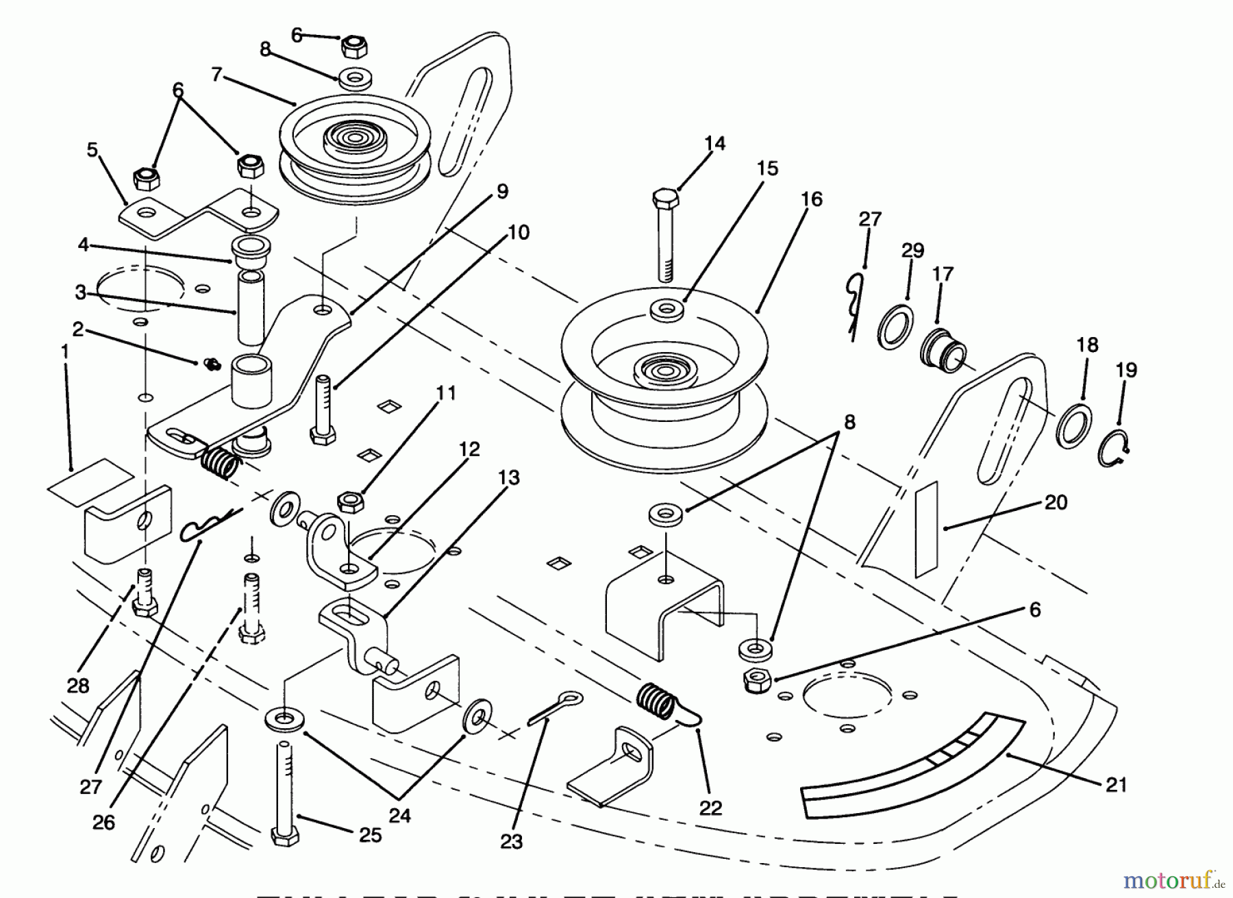 Toro Neu Mowers, Deck Assembly Only 78231 - Toro 42