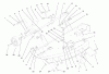 Toro 78232 - 42" Side Discharge Mower, 260 Series Yard Tractors, 1996 (6900001-6999999) Ersatzteile GAGE WHEEL & ROLLER ASSEMBLY