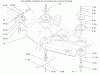 Toro 78252 - 52" Side Discharge Mower, 260 Series Lawn and Garden Tractors, 1999 (9900001-9999999) Ersatzteile BLADES, SPINDLES, AND DEFLECTORS