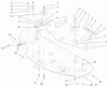 Toro 78261 - 48" Side Discharge Mower, 260 Series Lawn and Garden Tractors, 2002 (220000001-220999999) Ersatzteile REINFORCEMENT PLATE ASSEMBLY