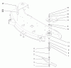 Toro 78261 - 48" Side Discharge Mower, 260 Series Lawn and Garden Tractors, 2002 (220000001-220999999) Ersatzteile SPINDLE AND BLADE ASSEMBLY