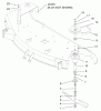 Toro 78268 - 48" Side Discharge Mower, 260 Series Lawn and Garden Tractors, 1998 (8900001-8999999) Ersatzteile SPINDLES & COVERS
