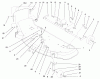 Toro 78268 - 48" Side Discharge Mower, 260 Series Lawn and Garden Tractors, 2001 (210000001-210999999) Ersatzteile DECK SUSPENSION ASSEMBLY