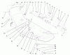 Toro 78269 - 48" Side Discharge Mower, 260 Series Lawn and Garden Tractors, 2002 (220000001-220999999) Ersatzteile DECK SUSPENSION ASSEMBLY