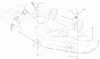 Toro 78281 - 52" Side Discharge Mower, 260 Series Lawn and Garden Tractors, 2002 (220000001-220999999) Ersatzteile DECK ASSEMBLY NO. 99-8019