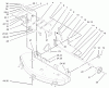 Toro 78290 - 48" Side Discharge Mower, XT Series Garden Tractors, 2003 (230000001-230999999) Ersatzteile DECK SUSPENSION ASSEMBLY