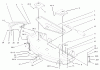 Toro 78290 - 48" Side Discharge Mower, XT Series Garden Tractors, 2003 (230000001-230999999) Ersatzteile REINFORCEMENT PLATE ASSEMBLY