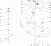 Toro 78292 - 42" Side Discharge Mower, XT Series Garden Tractors, 2003 (230000001-230999999) Ersatzteile SPINDLE AND BLADE ASSEMBLY