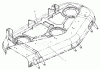Toro 78294 - 52" Side Discharge Mower, XT Series Garden Tractors, 2003 (230000001-230999999) Ersatzteile DECAL ASSEMBLY