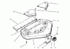 Toro 78300 - 36" Rear Discharge Mower, 1993 (3900001-3999999) Ersatzteile DECK, BELT COVERS AND DEFLECTOR