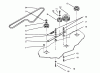 Toro 78300 - 36" Rear Discharge Mower, 1993 (3900001-3999999) Ersatzteile SPINDLE DRIVE AND IDLER PULLEY