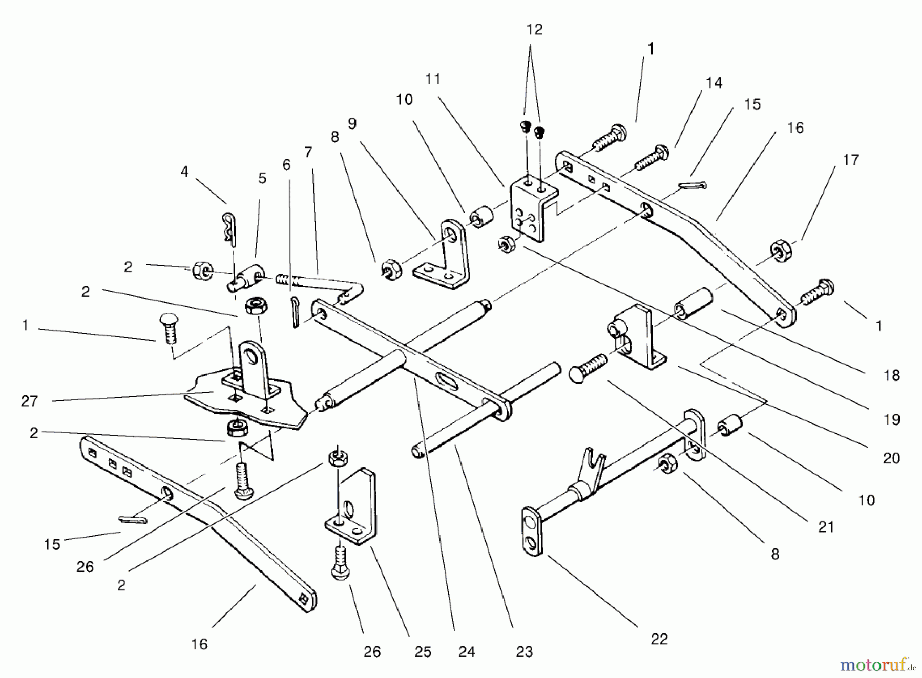Toro Neu Mowers, Deck Assembly Only 78305 - Toro 36