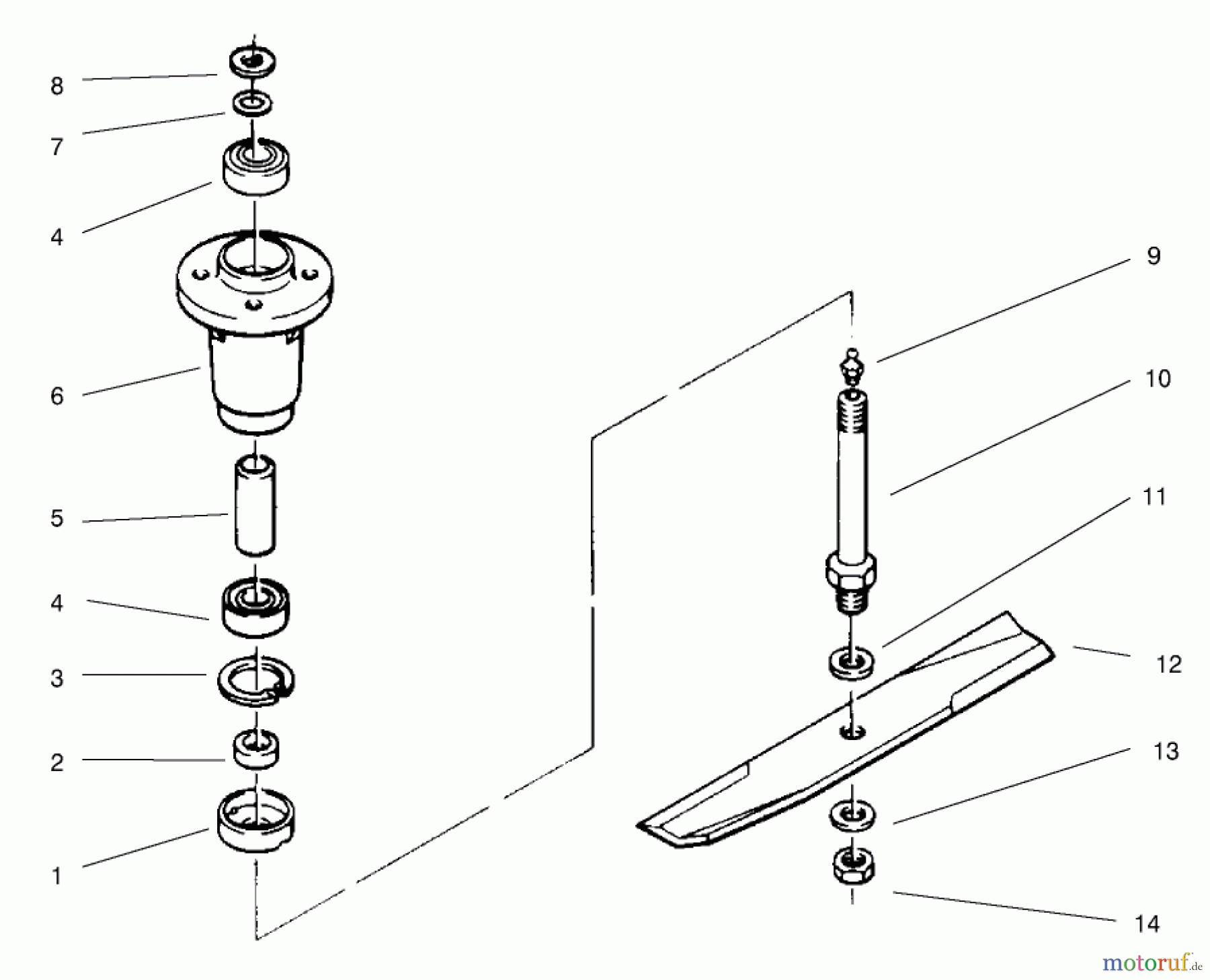 Toro Neu Mowers, Deck Assembly Only 78305 - Toro 36