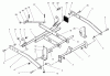 Toro 78345 - 42" Side Discharge Mower, 300 Series GT Classic Tractors, 1999 (9900001-9999999) Ersatzteile LIFT ASSEMBLY
