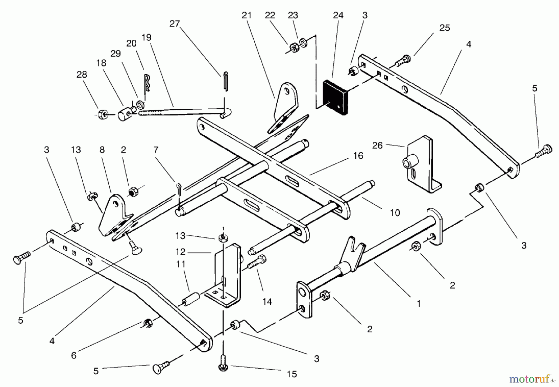 Toro Neu Mowers, Deck Assembly Only 78345 - Toro 42