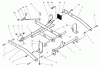 Toro 78345 - 42" Side Discharge Mower, 300 Series GT Classic Tractors, 2004 (240000001-240999999) Ersatzteile LIFT ASSEMBLY