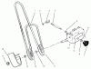 Toro 78347 - 42" Side Discharge Mower, 1996 (6900001-6999999) Ersatzteile DECK DRIVE ATTACHMENT