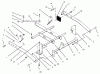 Toro 78347 - 42" Side Discharge Mower, 1996 (6900001-6999999) Ersatzteile DECK SUSPENSION