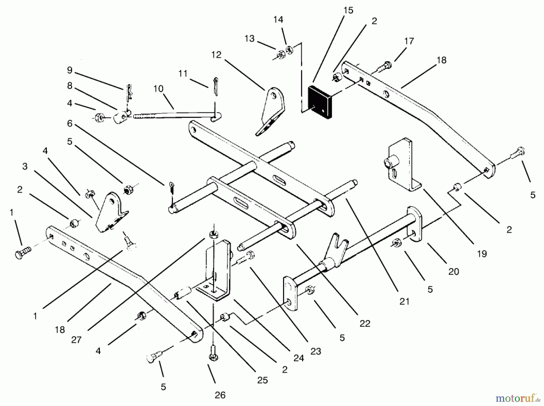 Toro Neu Mowers, Deck Assembly Only 78347 - Toro 42