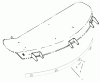 Toro 78347 - 42" Side Discharge Mower, 1996 (6900001-6999999) Ersatzteile SHIELD ASSEMBLY