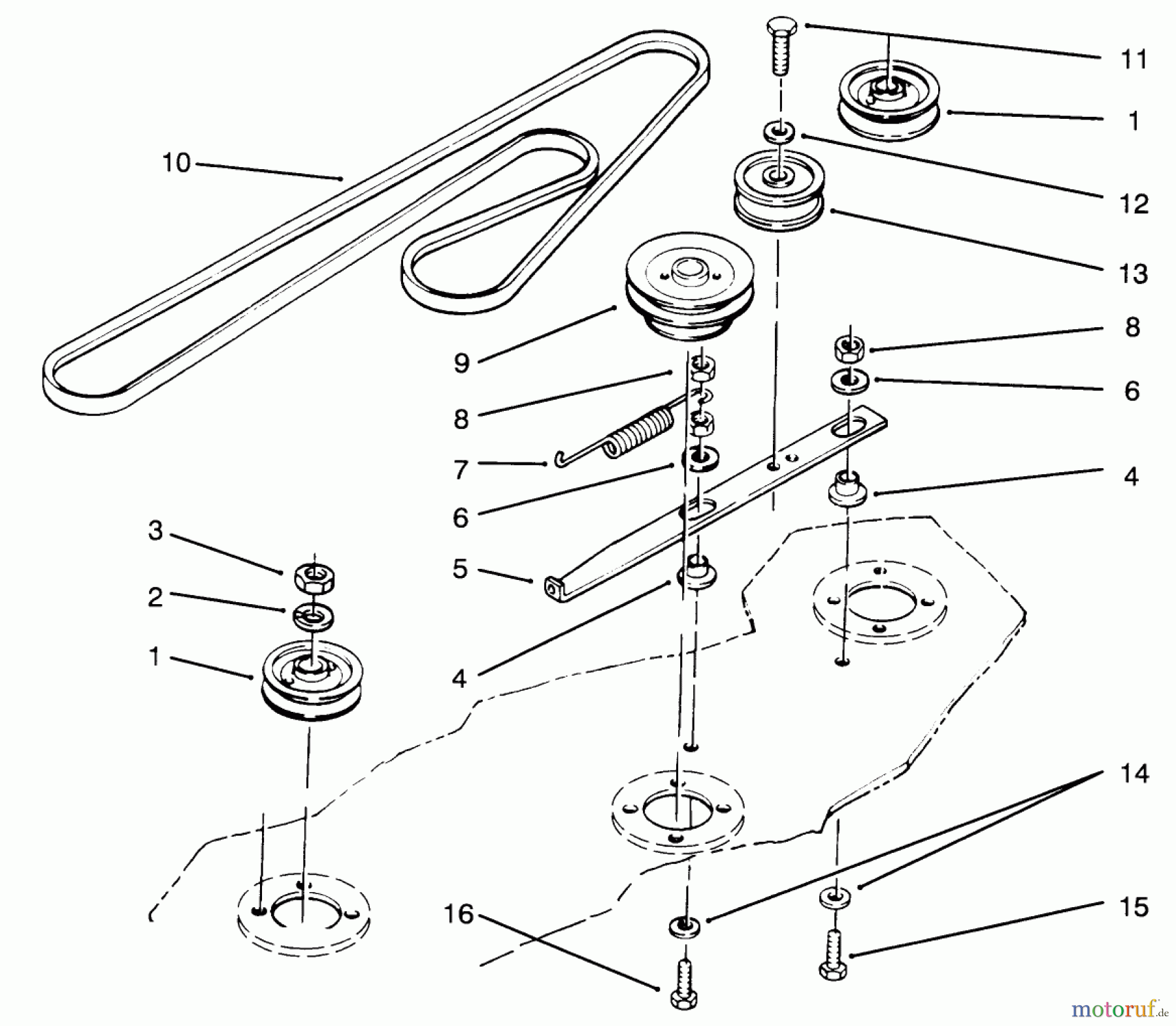Toro Neu Mowers, Deck Assembly Only 78350 - Toro 42