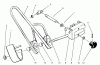 Toro 78350 - 42" Rear Discharge Mower, 1994 (4900001-4999999) Ersatzteile DECK DRIVE BELT ATTACHMENT