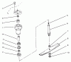 Toro 78350 - 42" Rear Discharge Mower, 1994 (4900001-4999999) Ersatzteile SPINDLE & BLADE ASSEMBLY