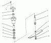 Toro 78350 - 42" Rear Discharge Mower, 1997 (7900001-7999999) Ersatzteile SPINDLE & BLADE ASSEMBLY