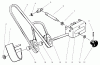 Toro 78350 - 42" Rear Discharge Mower, 300 Series GT Classic Tractors, 2005 (250000001-250999999) Ersatzteile DECK DRIVE BELT ATTACHMENT