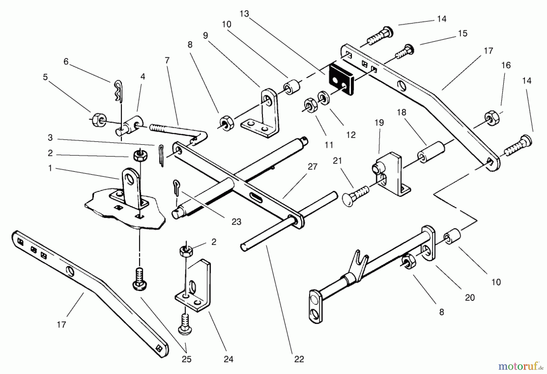 Toro Neu Mowers, Deck Assembly Only 78350 - Toro 42