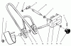 Toro 78351 - 42" Rear Discharge, Low Cut Mower, 1993 (3900001-3999999) Ersatzteile DECK DRIVE BELT ATTACHMENT