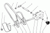 Toro 78351 - 42" Rear Discharge, Low Cut Mower, 1994 (4900001-4999999) Ersatzteile DECK DRIVE BELT ATTACHMENT