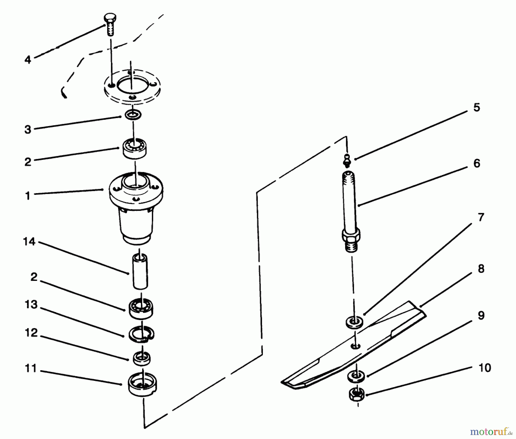 Toro Neu Mowers, Deck Assembly Only 78351 - Toro 42