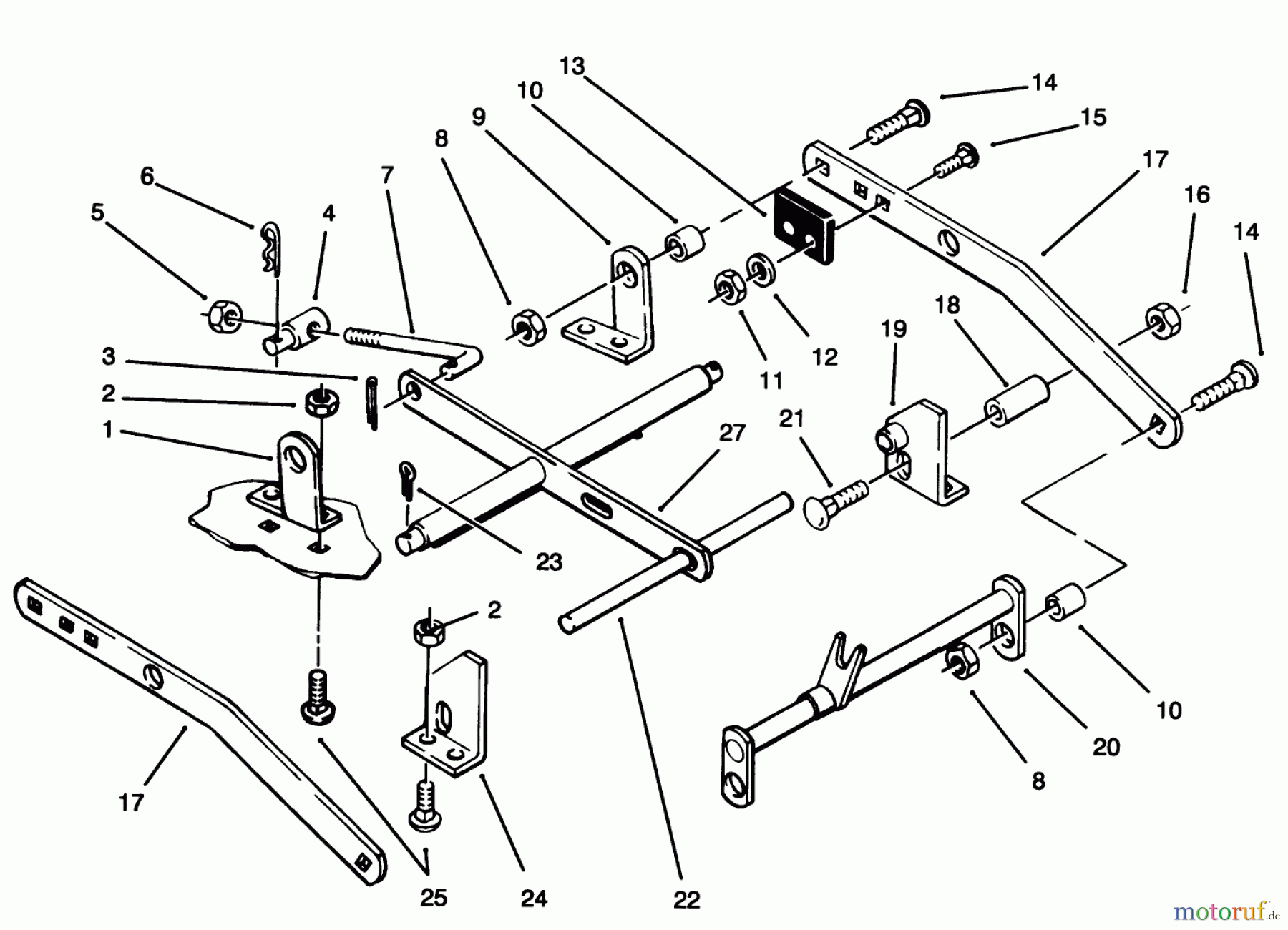 Toro Neu Mowers, Deck Assembly Only 78351 - Toro 42