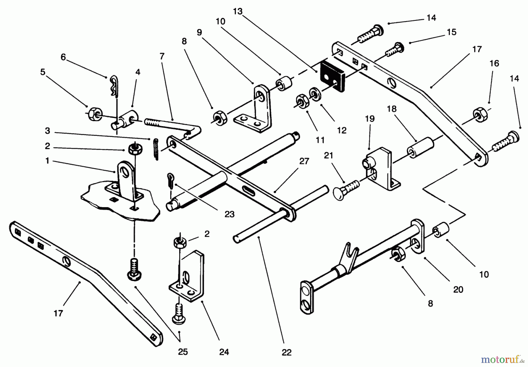 Toro Neu Mowers, Deck Assembly Only 78352 - Toro 42