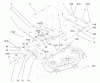 Toro 78442 - 42" Rear Discharge Mower, 5xi Garden Tractors, 1998 (8900001-8999999) Ersatzteile DECK SUSPENSION ASSEMBLY