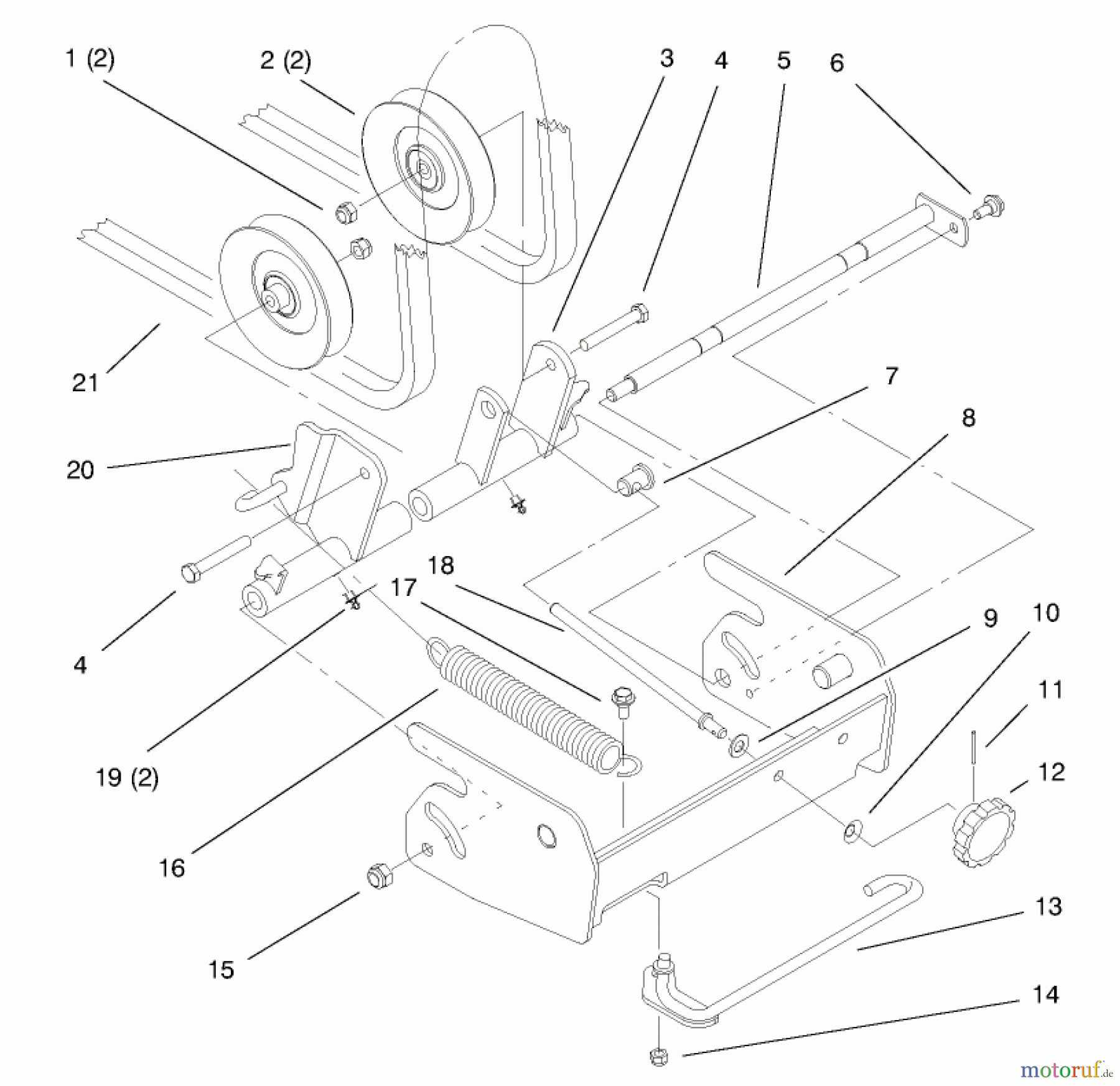 Toro Neu Mowers, Deck Assembly Only 78353 - Toro 42