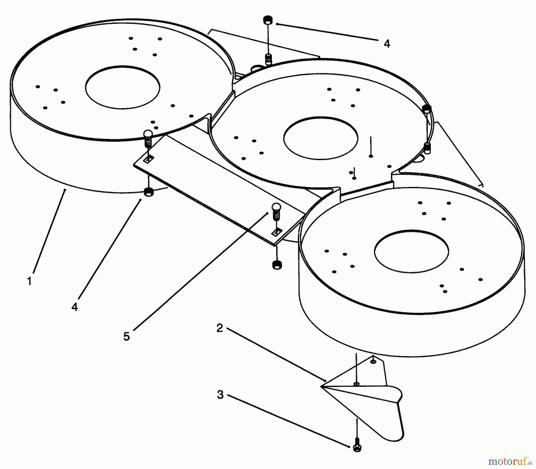 Toro Neu Mowers, Deck Assembly Only 78355 - Toro 42