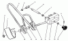 Toro 78355 - 42" Recycler Mower, 1994 (4900001-4999999) Ersatzteile DECK DRIVE BELT ATTACHMENT